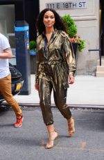 ALEXANDRA SHIPP Arrives at Buzzfeed Office in New York 06/06/2019