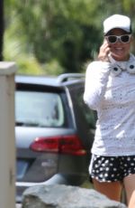ALI LARTER Out Hiking in Hollywood Hills 06/27/2019