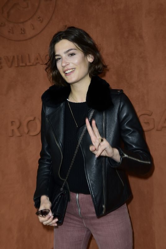 ALMA JODOROWSKY at French Open Tennis at Roland Garros in Paris 05/26/2019