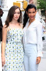 ALYCIA DEBNA-CAREY and DANAY GARCIA Arrives at Build Series in New York 06/03/2019