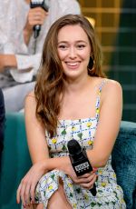 ALYCIA DEBNAM-CAREY at AOL Build in New York 06/03/2019