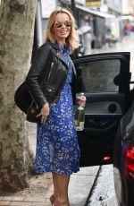 AMANDA HOLDEN Leaves Global Studios in London 06/07/2019