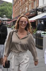 AMANDA HOLDEN Leaves Heart Radio in London 06/26/2019