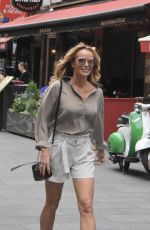 AMANDA HOLDEN Leaves Heart Radio in London 06/26/2019