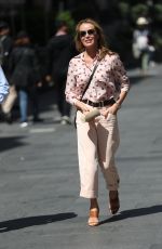 AMANDA HOLDEN Leaves Heart Radio in London 06/27/2019