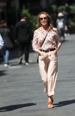 AMANDA HOLDEN Leaves Heart Radio in London 06/27/2019