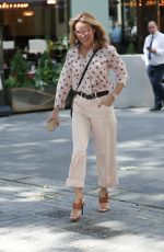 AMANDA HOLDEN Leaves Heart Radio in London 06/27/2019