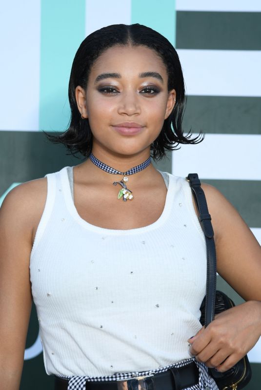 AMANDLA STENBERG at Miu Miu Club Event in Paris 06/29/2019