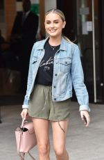 AMBER DAVIES Leaves ITV Studios in London 06/03/2019