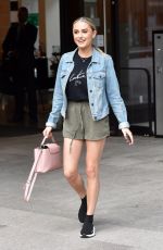 AMBER DAVIES Leaves ITV Studios in London 06/03/2019