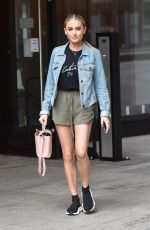 AMBER DAVIES Leaves ITV Studios in London 06/03/2019