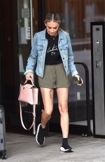 AMBER DAVIES Leaves ITV Studios in London 06/03/2019