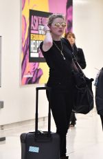 AMBER HEARD at LAX Airport in Los Angeles 06/01/2019