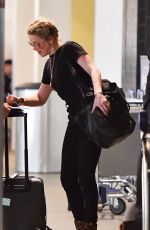 AMBER HEARD at LAX Airport in Los Angeles 06/01/2019