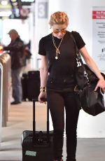 AMBER HEARD at LAX Airport in Los Angeles 06/01/2019