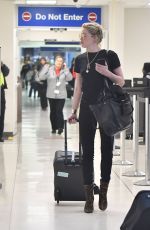AMBER HEARD at LAX Airport in Los Angeles 06/01/2019