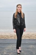 AMBER HEARD at Saint Laurent Men