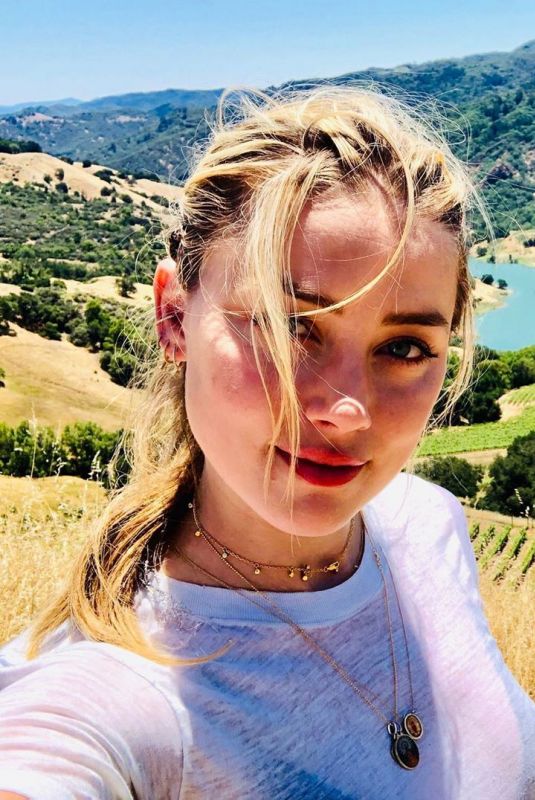 AMBER HEARD in Sonoma - Instagram Pictures 06/10/2019