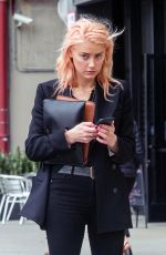 AMBER HEARD Leaves a Meeting in Los Angeles 06/17/2019