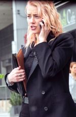 AMBER HEARD Leaves a Meeting in Los Angeles 06/17/2019