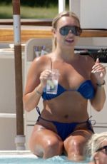 AMBER TURNER in Bikini at a Pool in Ibiza 05/29/2019