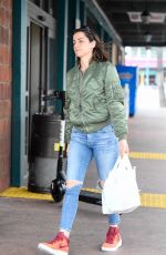 ANA DE ARMAS in Ripped Jeans Out in Los Angeles 06/24/2019