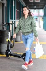 ANA DE ARMAS in Ripped Jeans Out in Los Angeles 06/24/2019