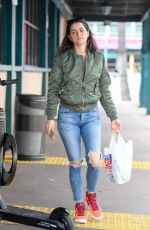 ANA DE ARMAS in Ripped Jeans Out in Los Angeles 06/24/2019