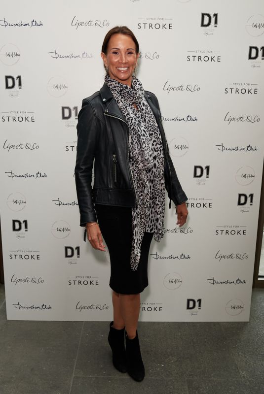 ANDREA MCLEAN at Style for Stroke Launch Party in London 06/04/2019