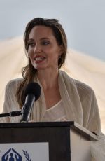 ANGELINA JOLIE at Refugee Camp in Maicao 06/08/2019