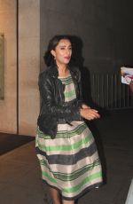 ANITA RANI Leaves The One Show in London 06/10/2019
