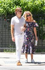 ANNABELLE WALLIS and Chris Pine Out and About in New York 06/26/2019