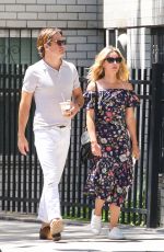 ANNABELLE WALLIS and Chris Pine Out and About in New York 06/26/2019