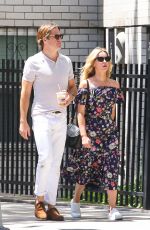 ANNABELLE WALLIS and Chris Pine Out and About in New York 06/26/2019