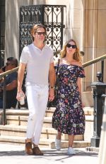 ANNABELLE WALLIS and Chris Pine Out and About in New York 06/26/2019