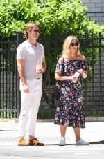 ANNABELLE WALLIS and Chris Pine Out and About in New York 06/26/2019