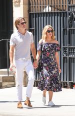ANNABELLE WALLIS and Chris Pine Out and About in New York 06/26/2019