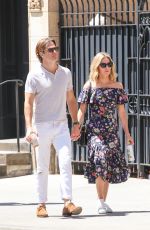 ANNABELLE WALLIS and Chris Pine Out and About in New York 06/26/2019