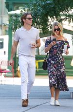 ANNABELLE WALLIS and Chris Pine Out and About in New York 06/26/2019