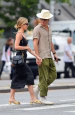 ANNABELLE WALLIS and Chris Pine Out in New York 06/25/2019