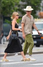ANNABELLE WALLIS and Chris Pine Out in New York 06/25/2019