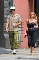 ANNABELLE WALLIS and Chris Pine Out in New York 06/25/2019