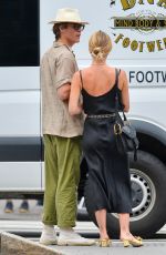 ANNABELLE WALLIS and Chris Pine Out in New York 06/25/2019