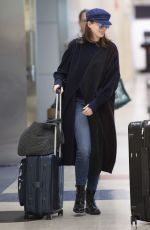 ANNE HATHAWAY at JFK Airport in New York 06/12/2019