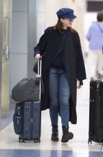 ANNE HATHAWAY at JFK Airport in New York 06/12/2019