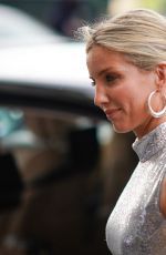 ANNEBELLE WALLIS Arrives at Laperouse Restaurant in Paris 06/28/2019