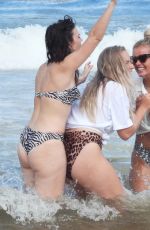 ANNEKEE MOLENAAR and MIKKY KIEMENY at a Beach in Tulum 05/31/2019