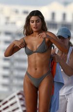 ARIADNA GUTIEREZZ in Bikinis at a Photshooot at a Beach in Miami 06/28/2019