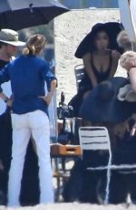 ARIANA GRANDE on the Set of a Photoshoot at a Beach in Boca Raton 06/04/2019