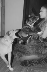 ARIANA GRANDE on the Set of a Photoshoot, March 2019